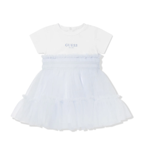 Guess - Baby Girls Light Blue Tutu Dress