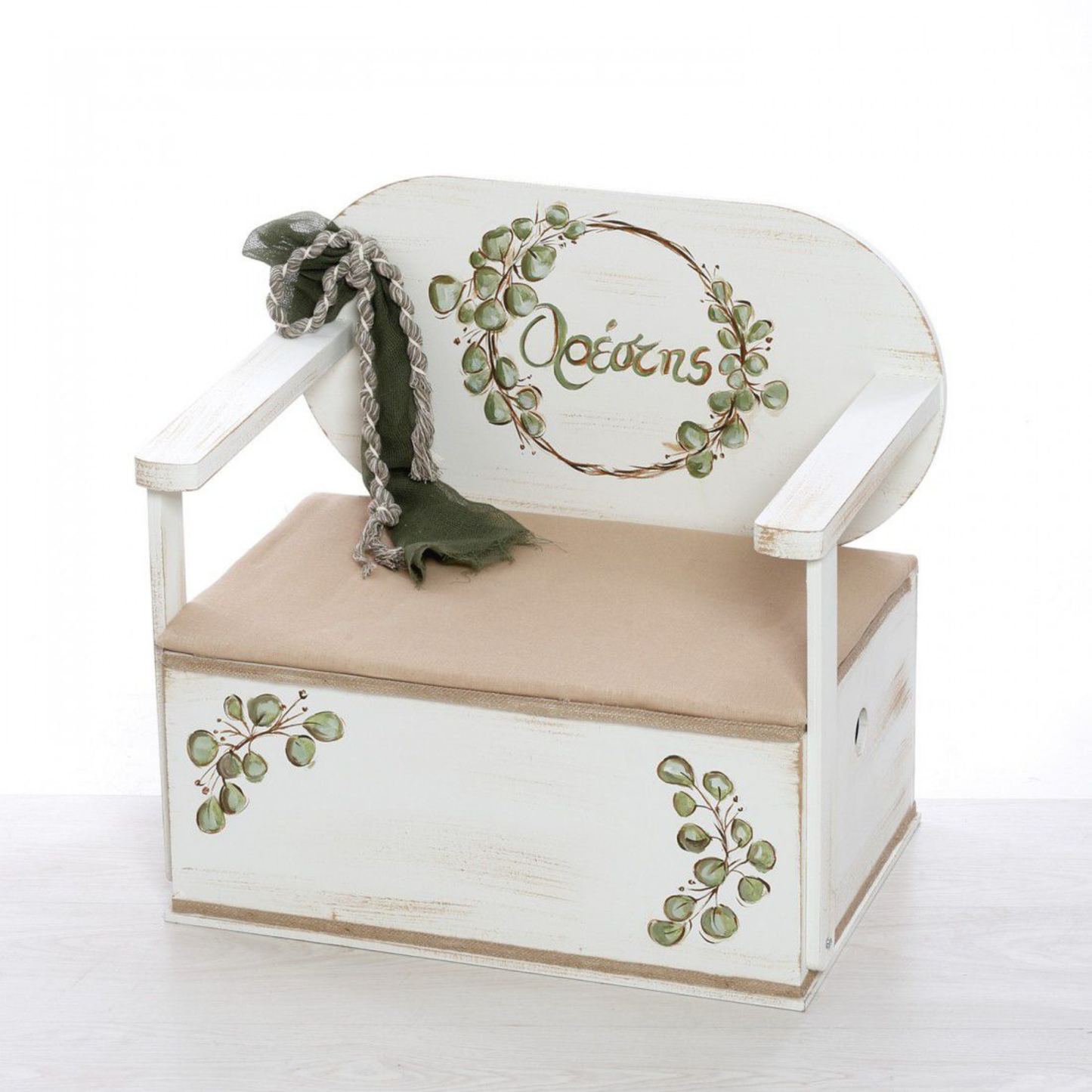 Έτοιμο Πακέτο Βάπτισης - Στεφάνι Ελιάς (2406)