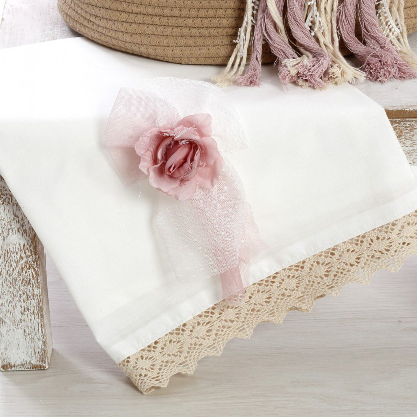 Έτοιμο Πακέτο Βάπτισης - Μονόγραμμα Boho (2523)