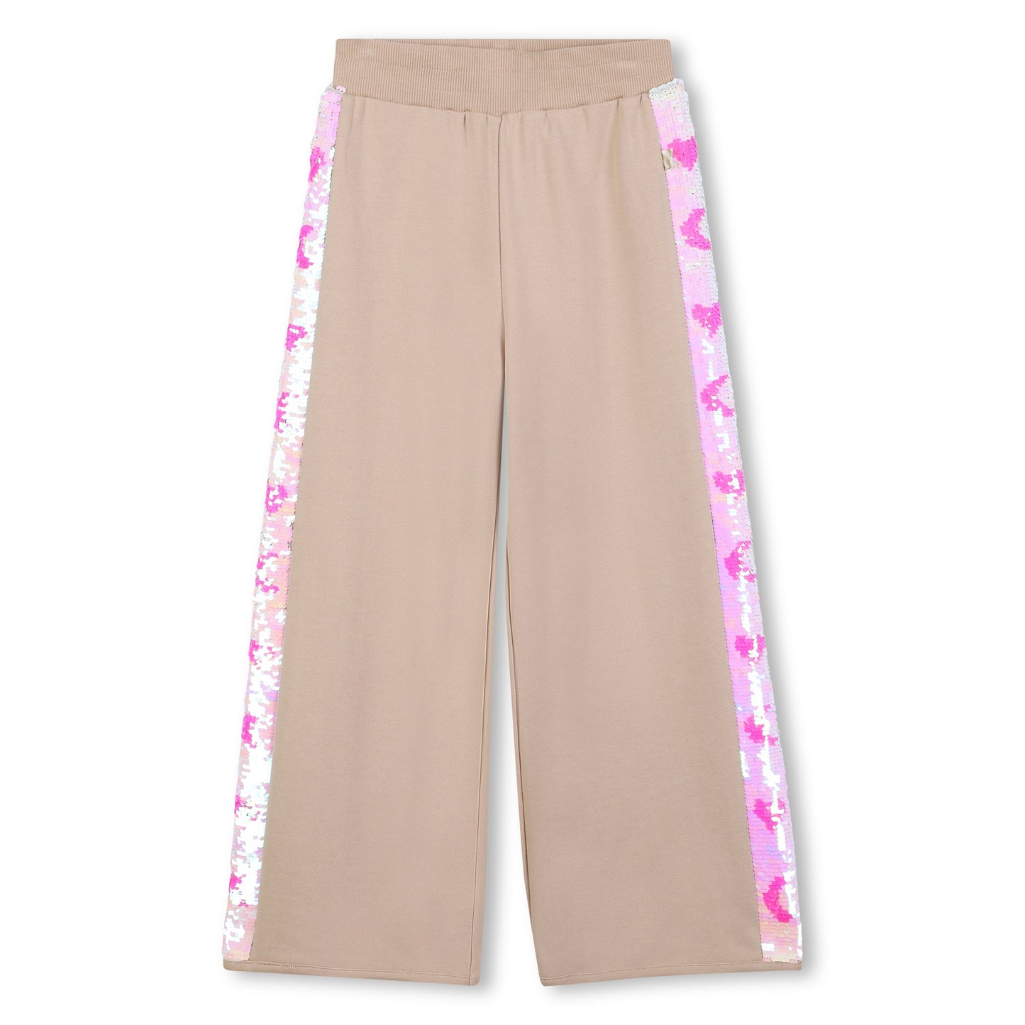 Billieblush - Cotton Joggers with Reversible Sequin Trim