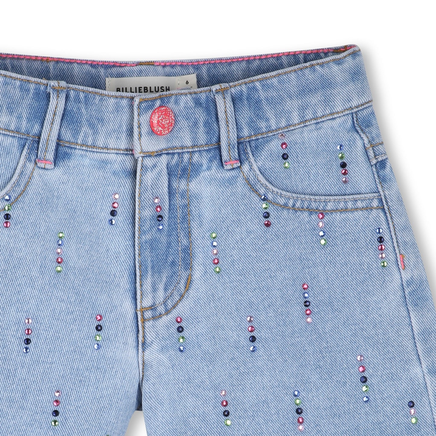 Billieblush - Girls Jeans Short with Colours