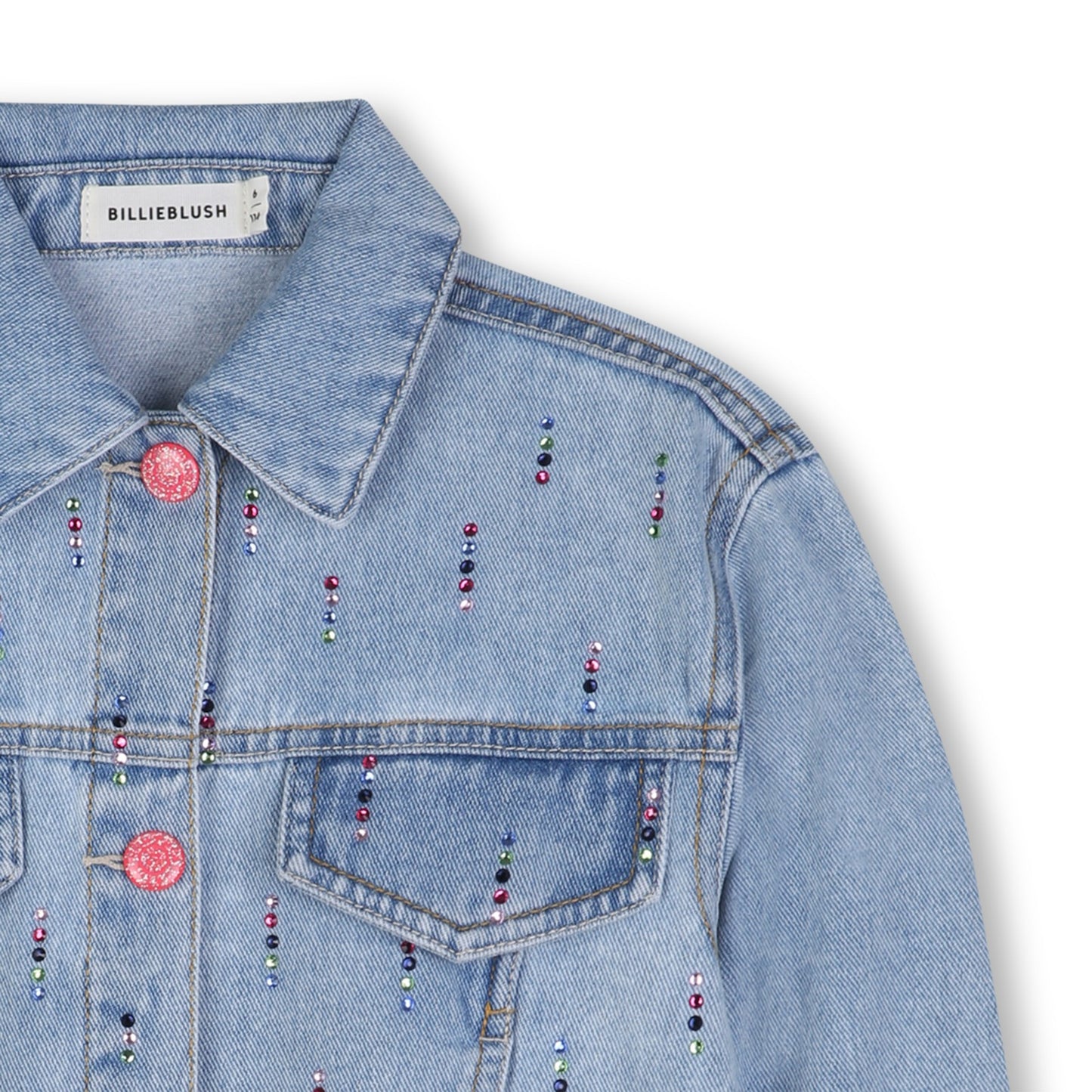 Billieblush - Denim Jacket with Colours