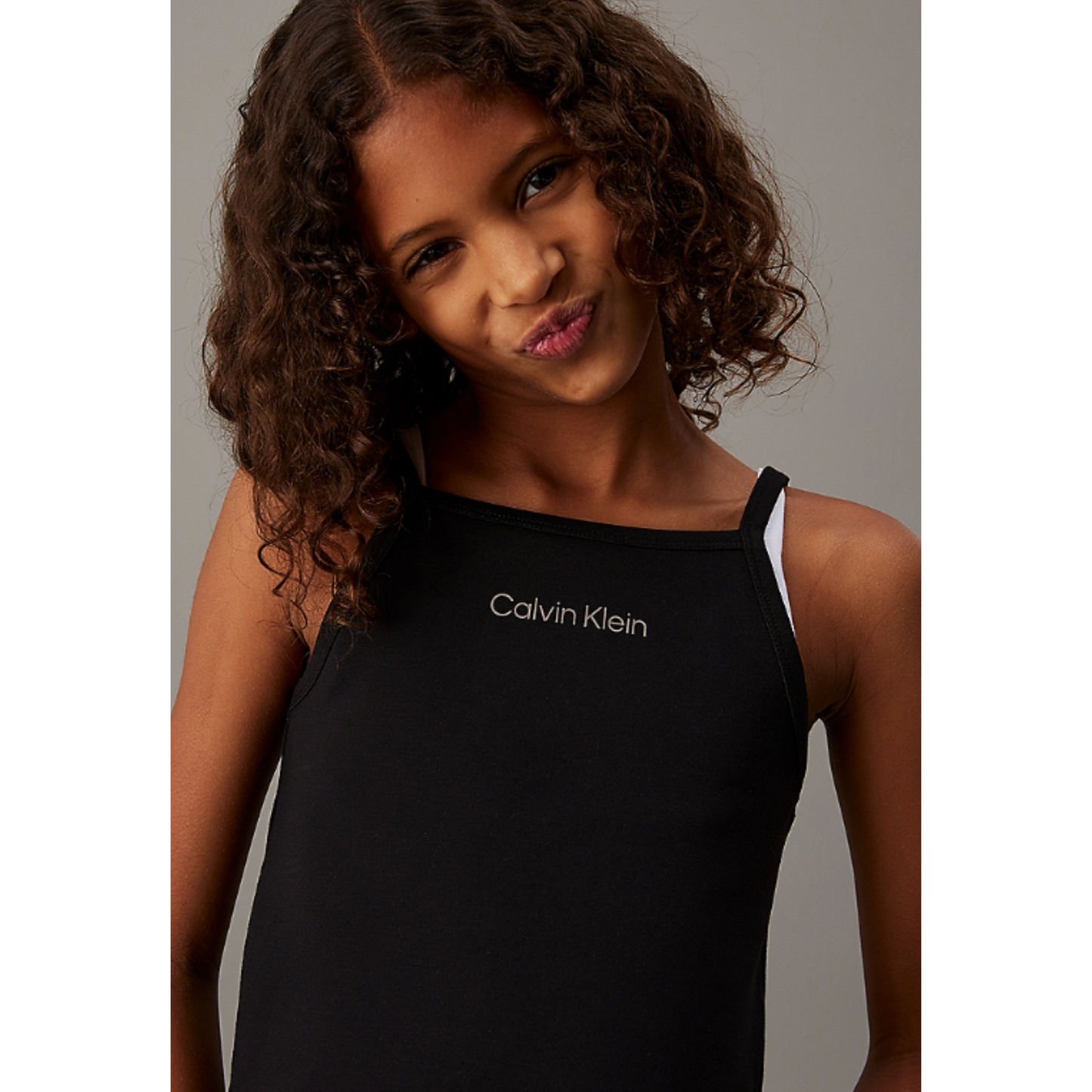 Calvin Klein - Black Slim Milano Cami Top
