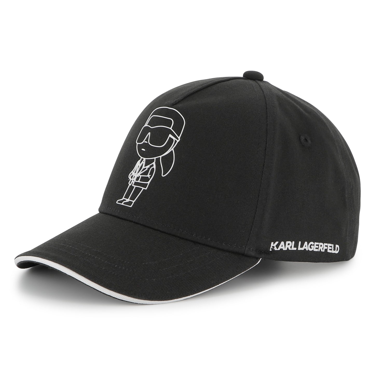 KARL LAGERFELD - Black Logo Cap