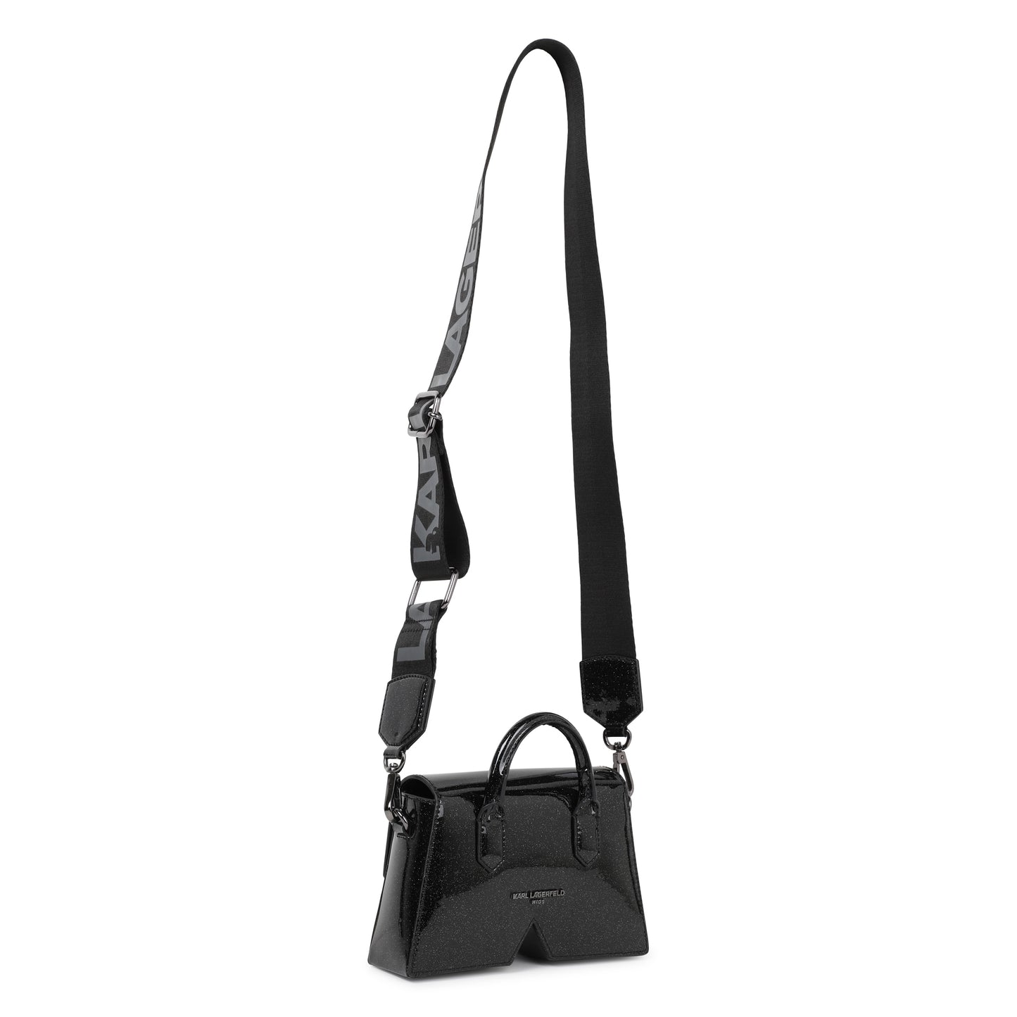 KARL LAGERFELD - White with Silver Bag