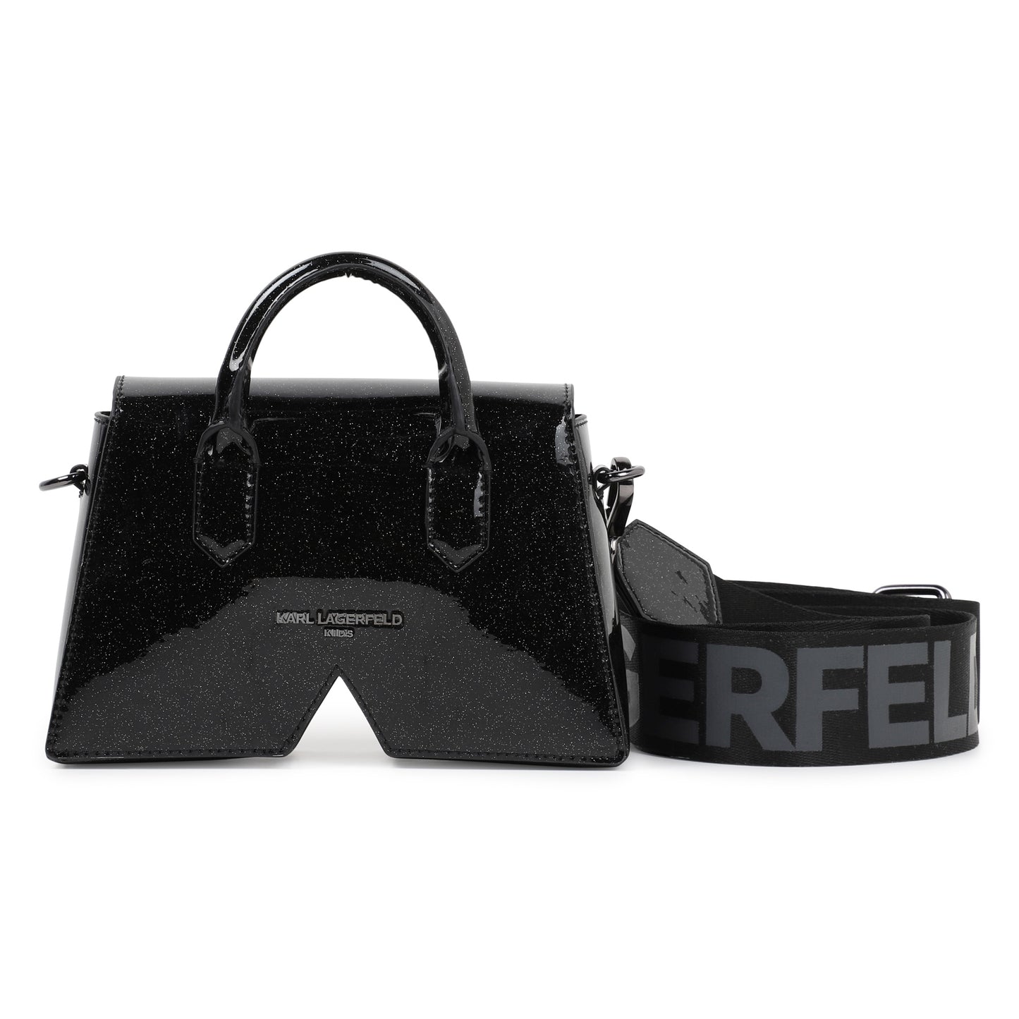 KARL LAGERFELD - White with Silver Bag