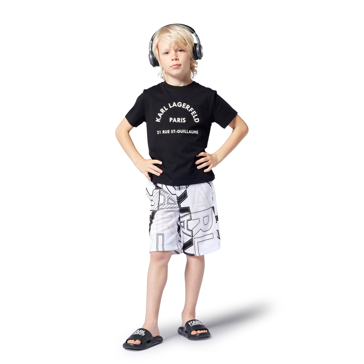 KARL LAGERFELD - Bermuda Cotton Short