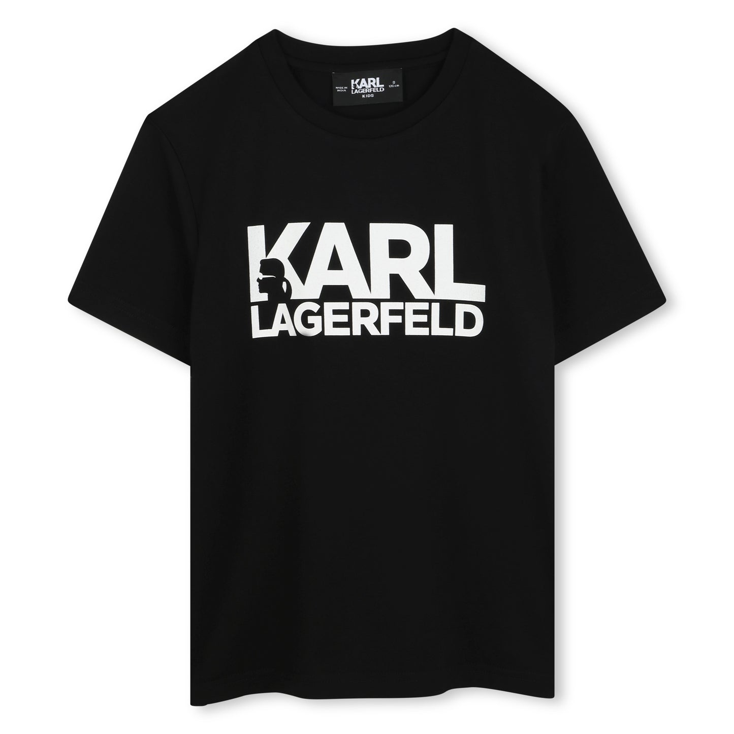 KARL LAGERFELD - Big Logo Black Top