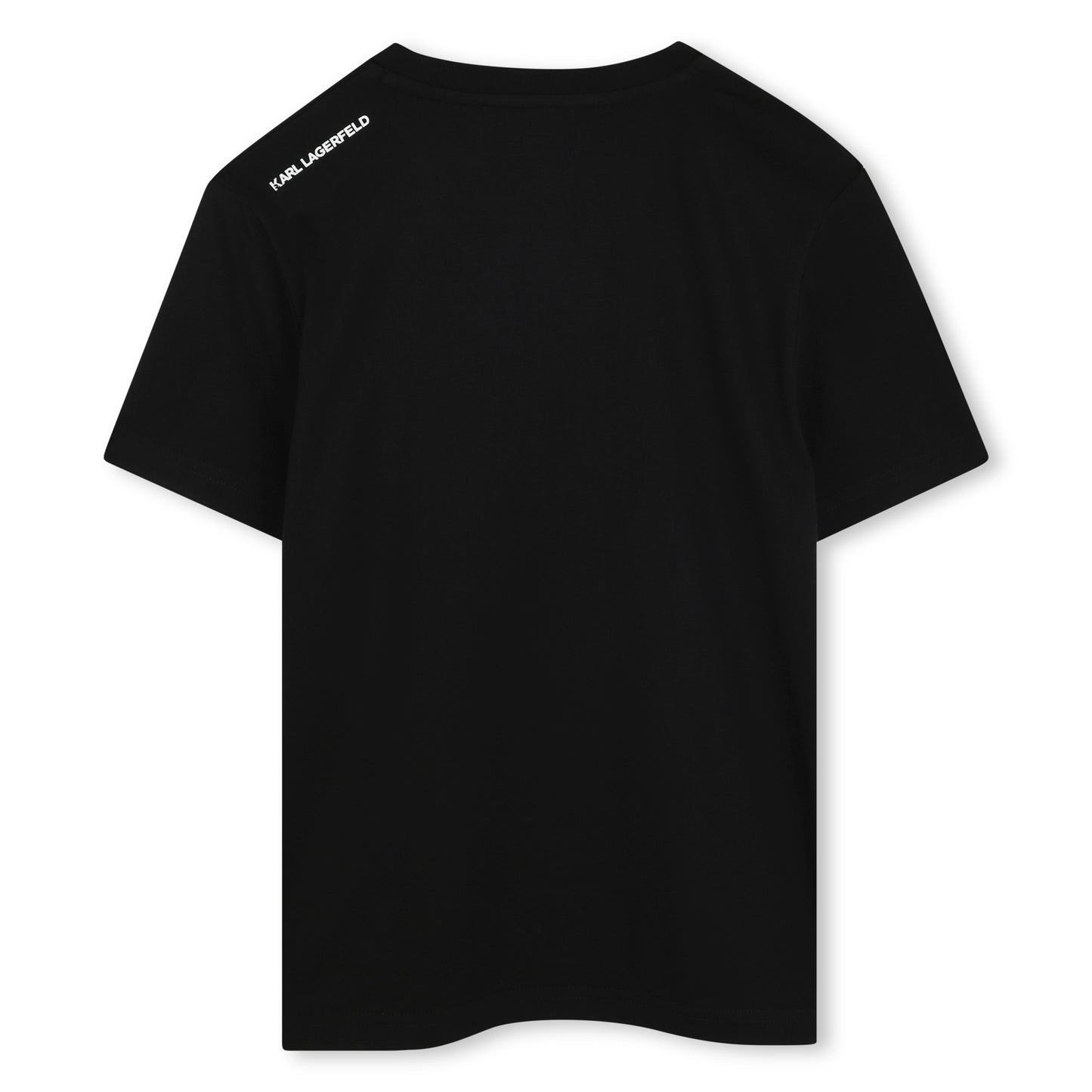 KARL LAGERFELD - Big Logo Black Top