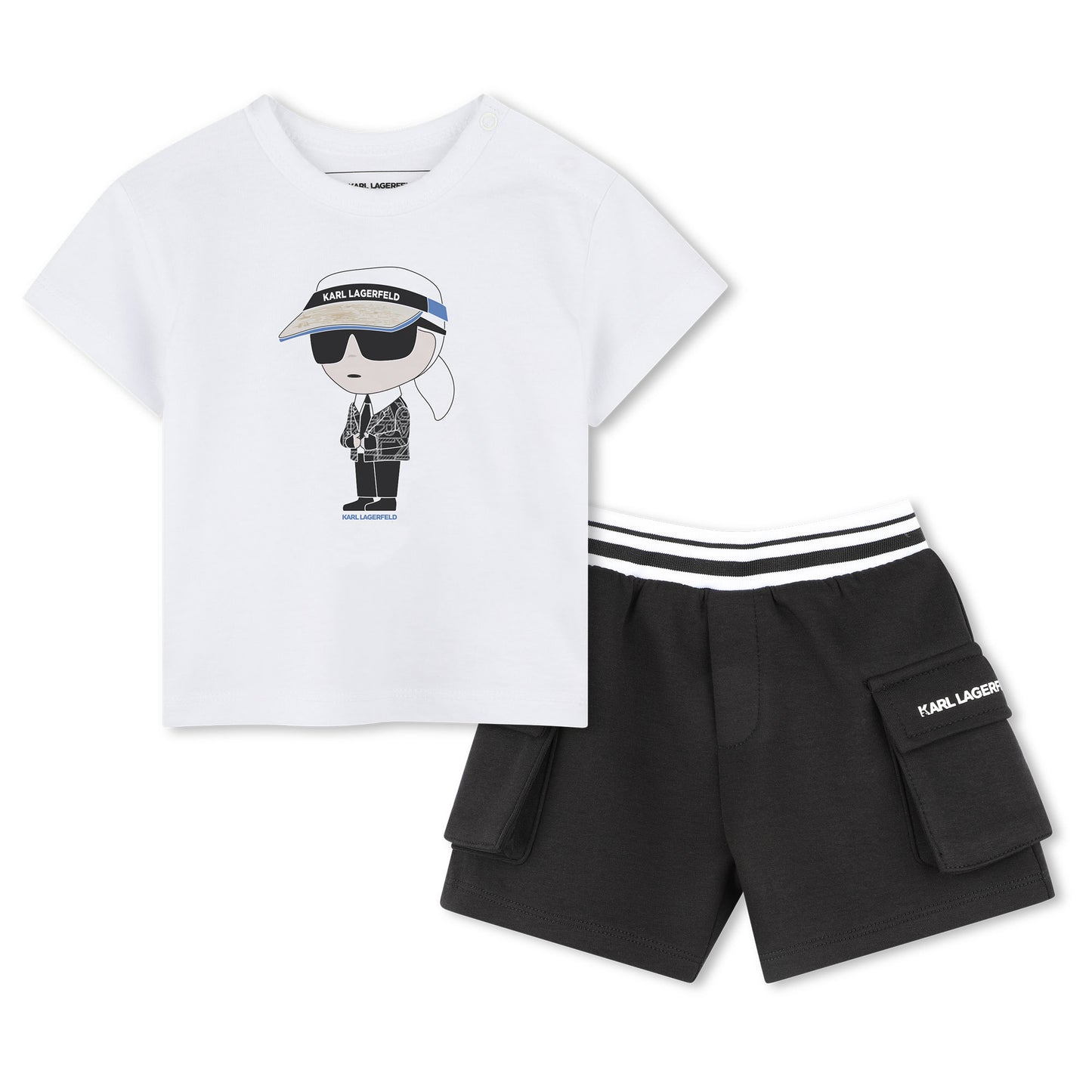 KARL LAGERFELD - T-Shirt & Short Set