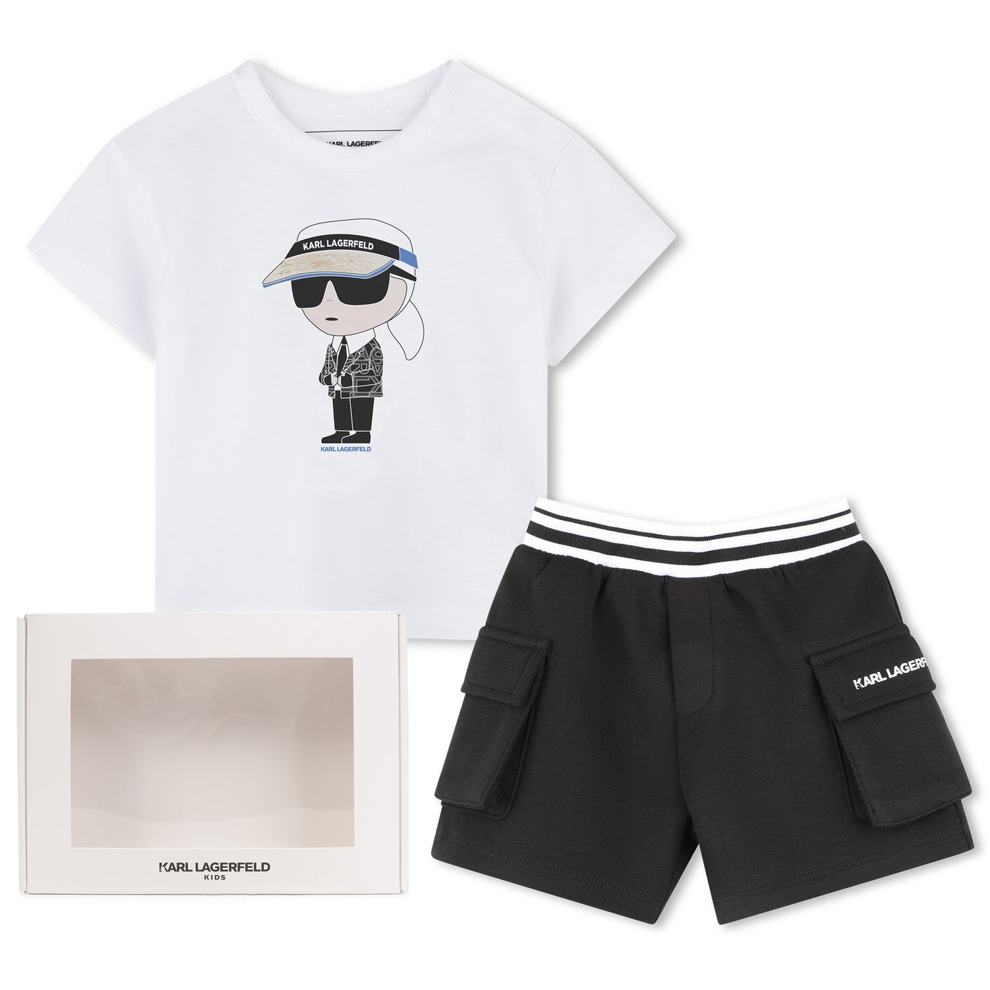 KARL LAGERFELD - T-Shirt & Short Set
