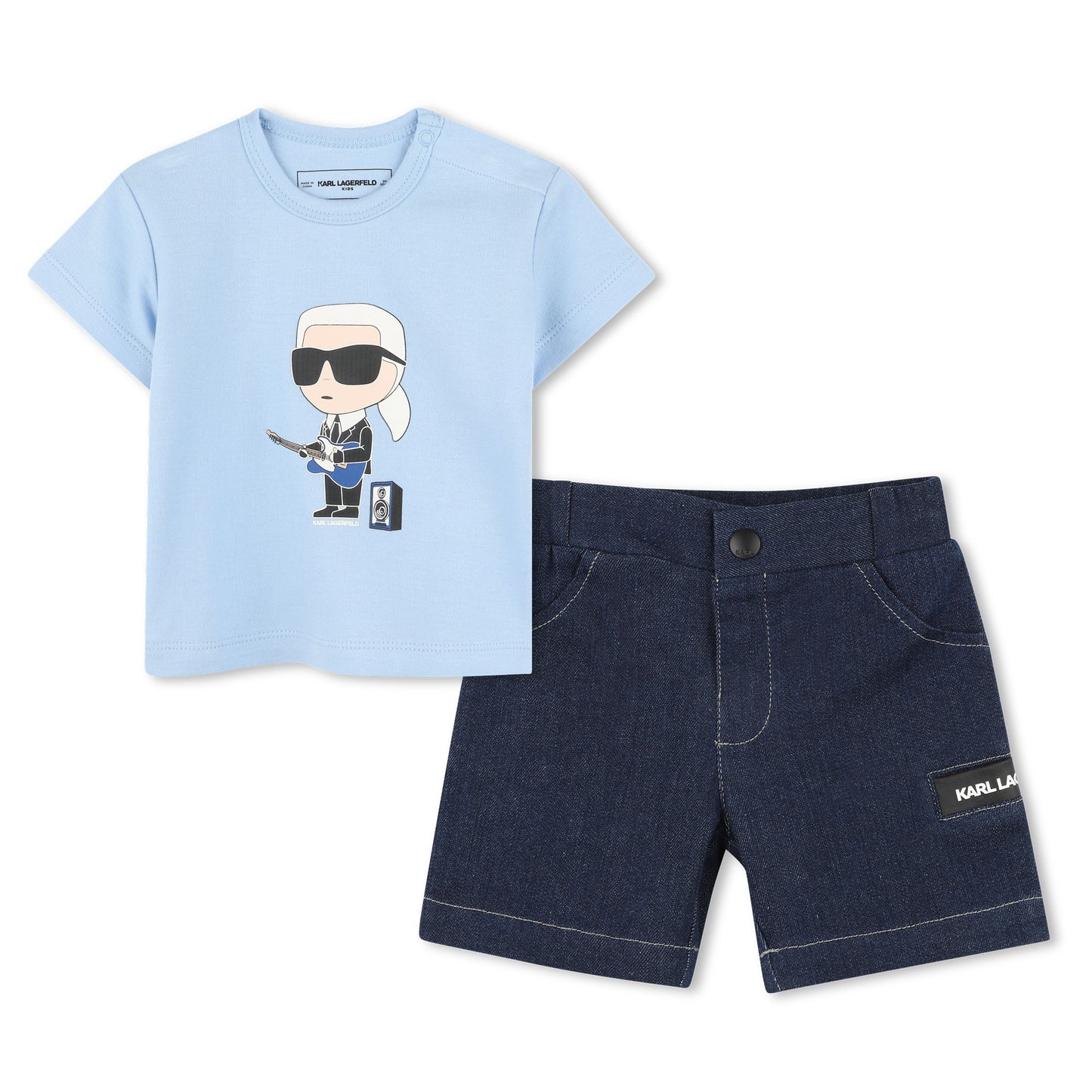 KARL LAGERFELD - Baby Boys T-Shirt & Short Set
