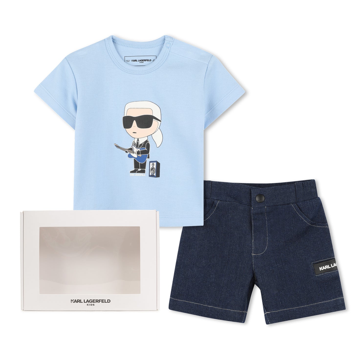KARL LAGERFELD - Baby Boys T-Shirt & Short Set