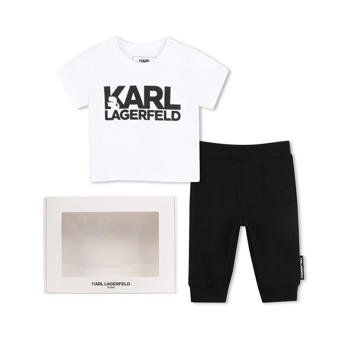 KARL LAGERFELD - Baby Girls Top & Legging Set