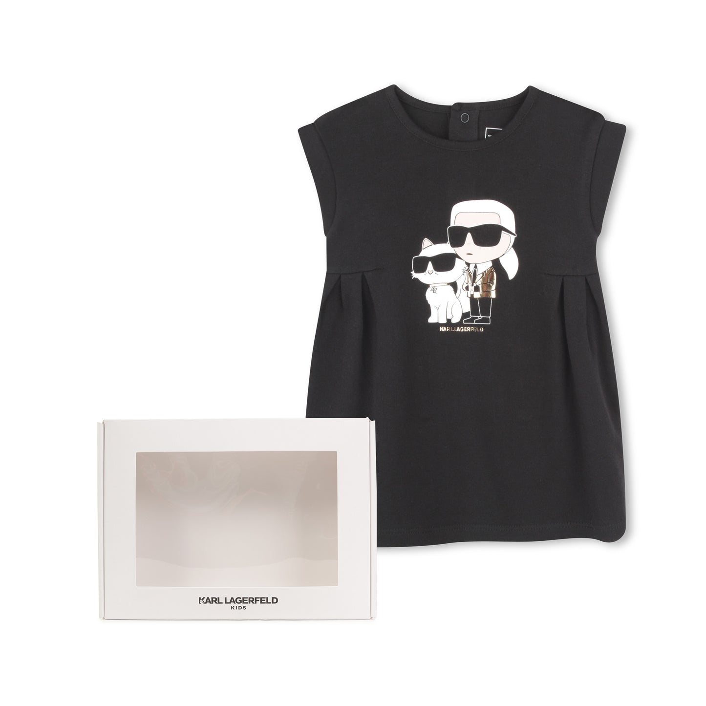 KARL LAGERFELD - Baby Girls Logo Dress