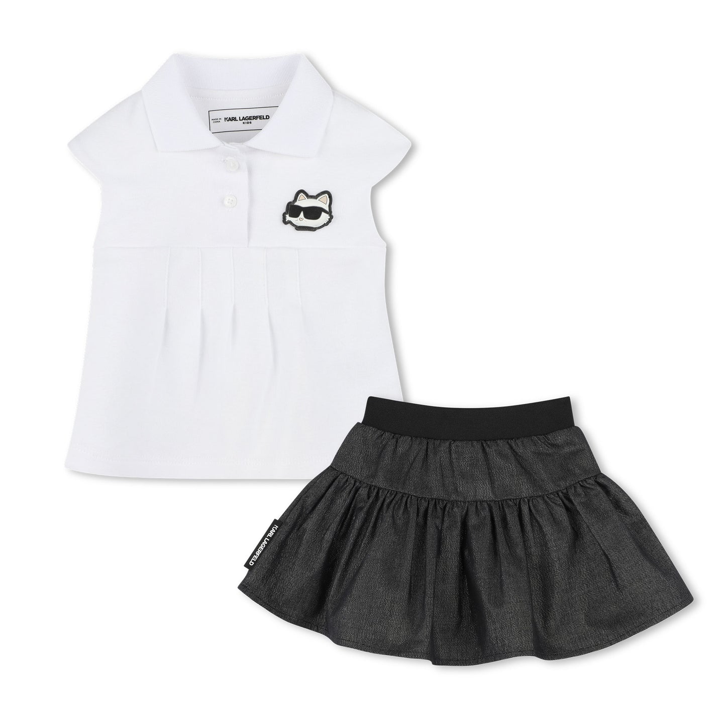 KARL LAGERFELD - Baby Girls Top & Skirt Set