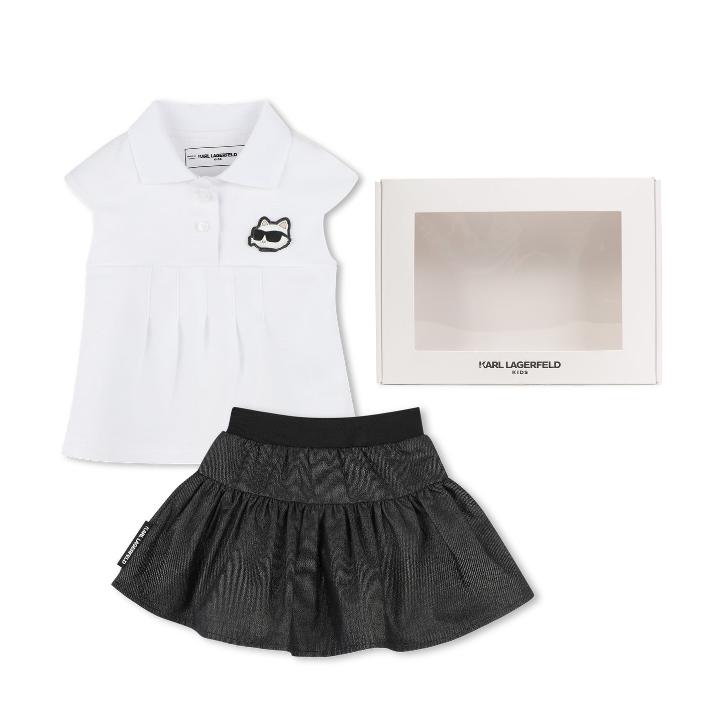 KARL LAGERFELD - Baby Girls Top & Skirt Set