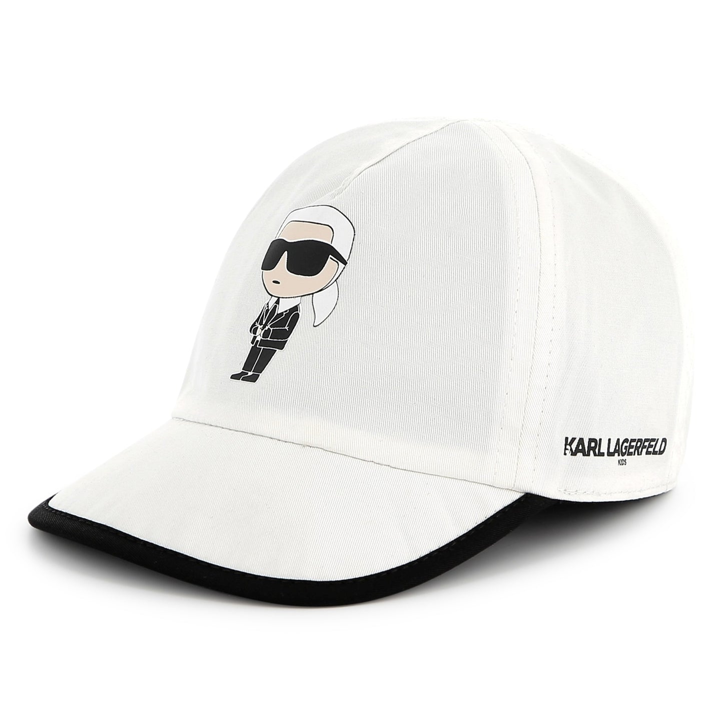 KARL LAGERFELD - White Logo Cap