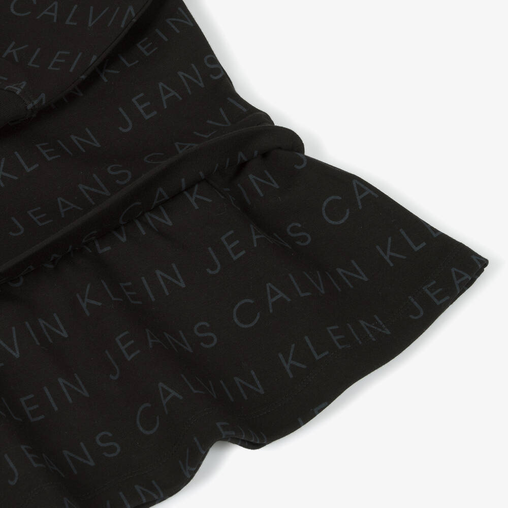 Calvin Klein - Black CK Cotton Dress