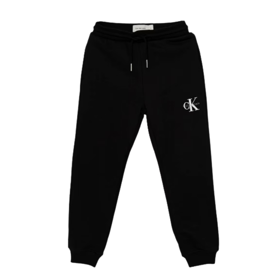 Calvin Klein - Black Cotton Logo Trackpant