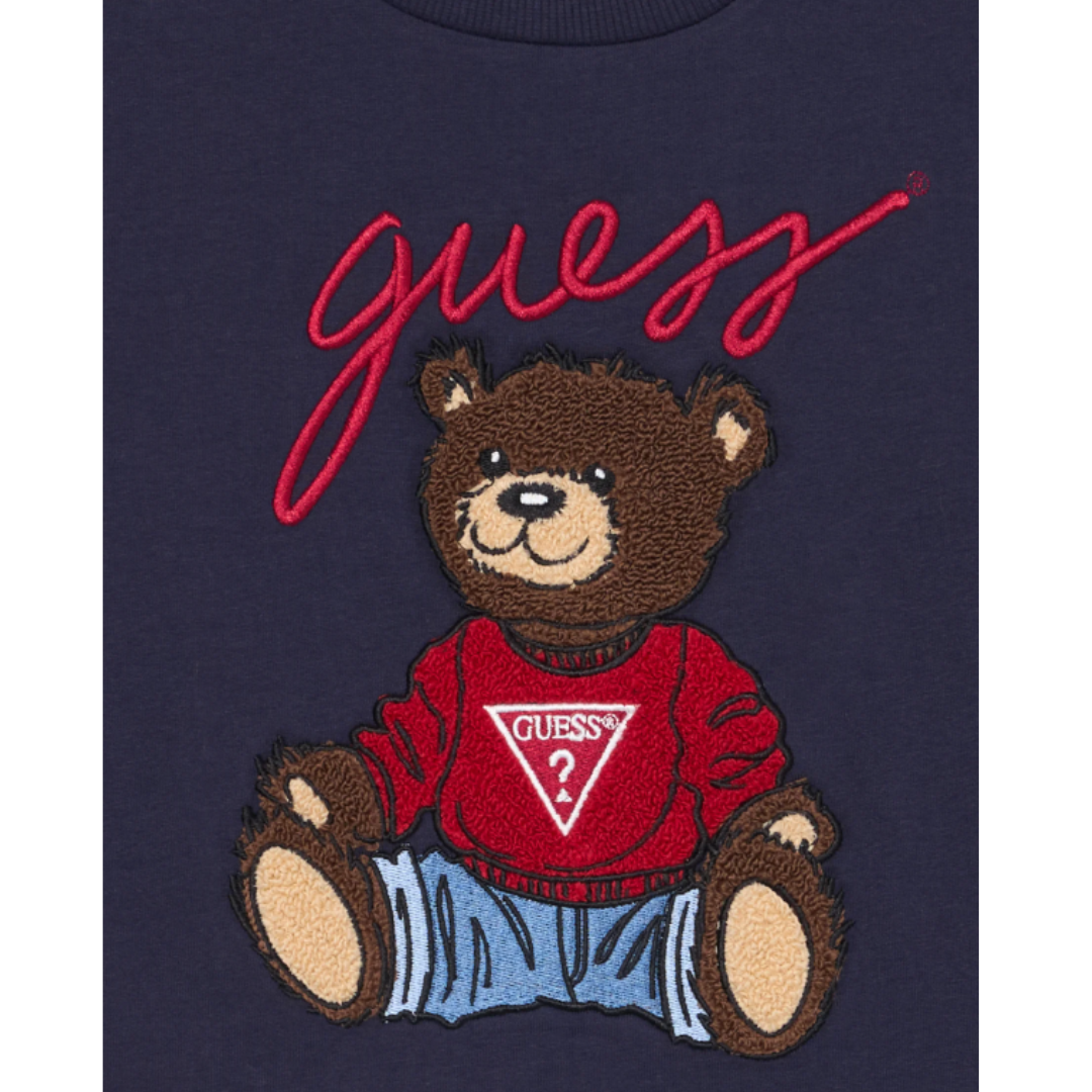Guess - Navy Blue 2 Colours Bear Top