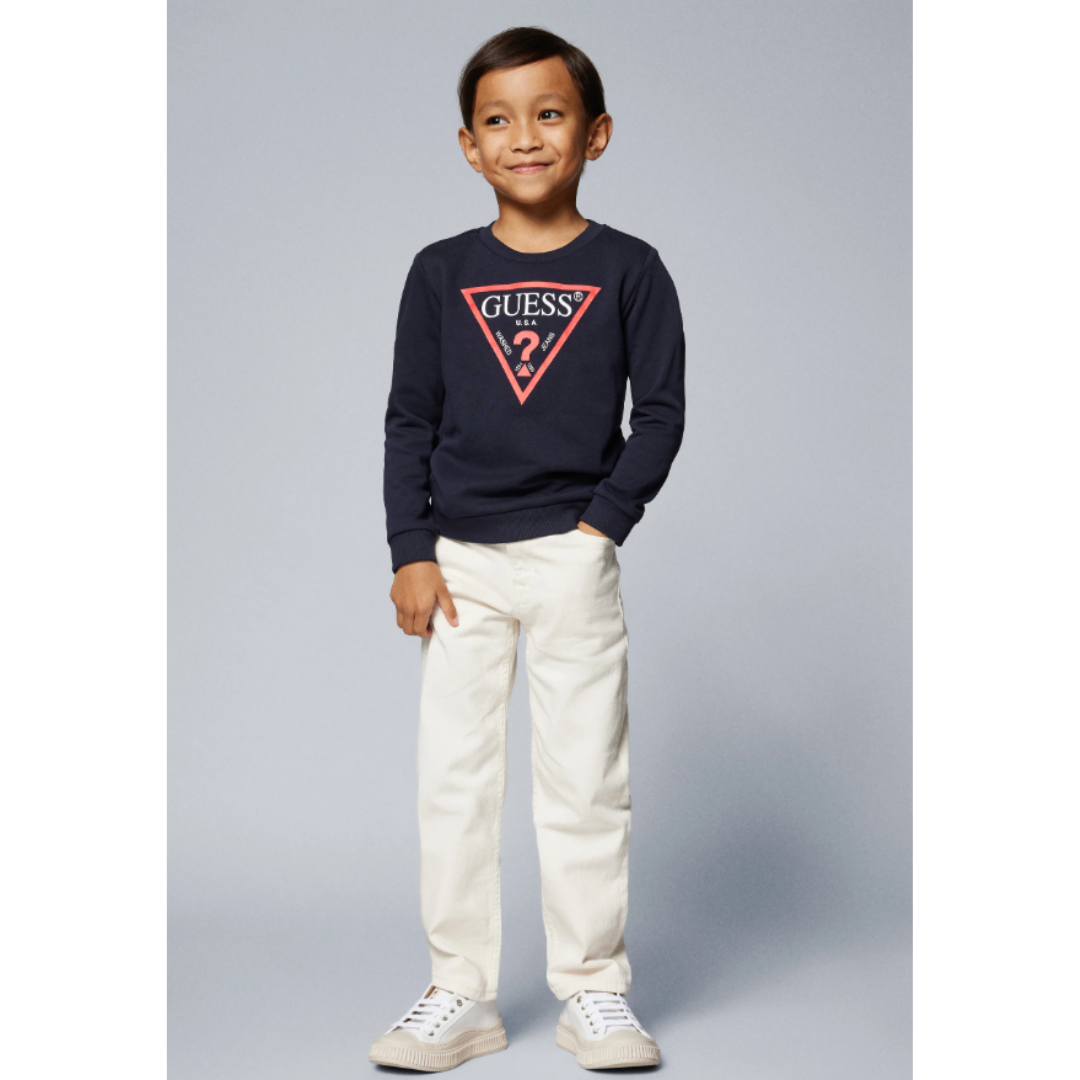 Guess - Basic Blue Navy Sweatshirt