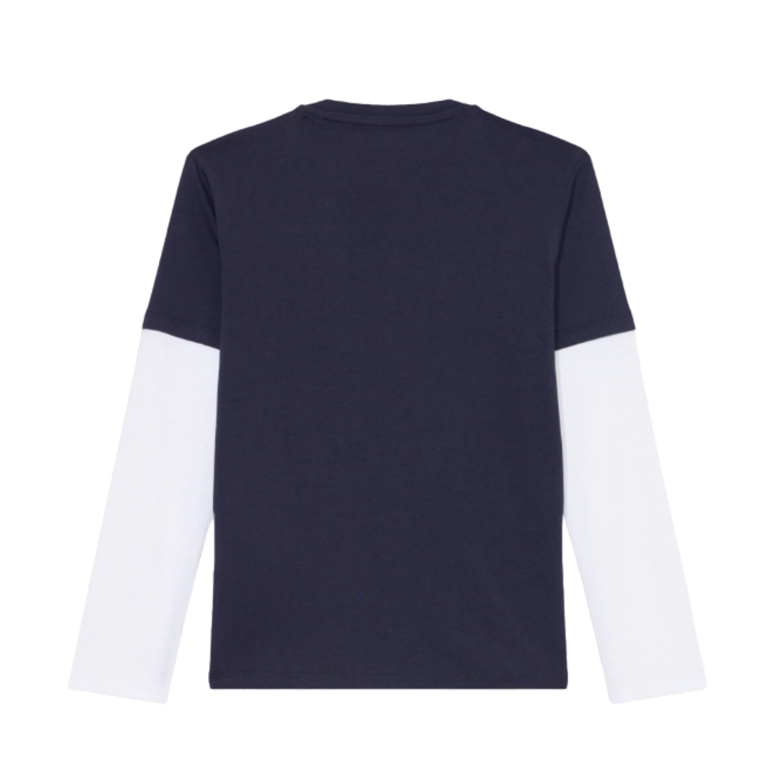 Guess - Navy Blue 2 Colours Bear Top