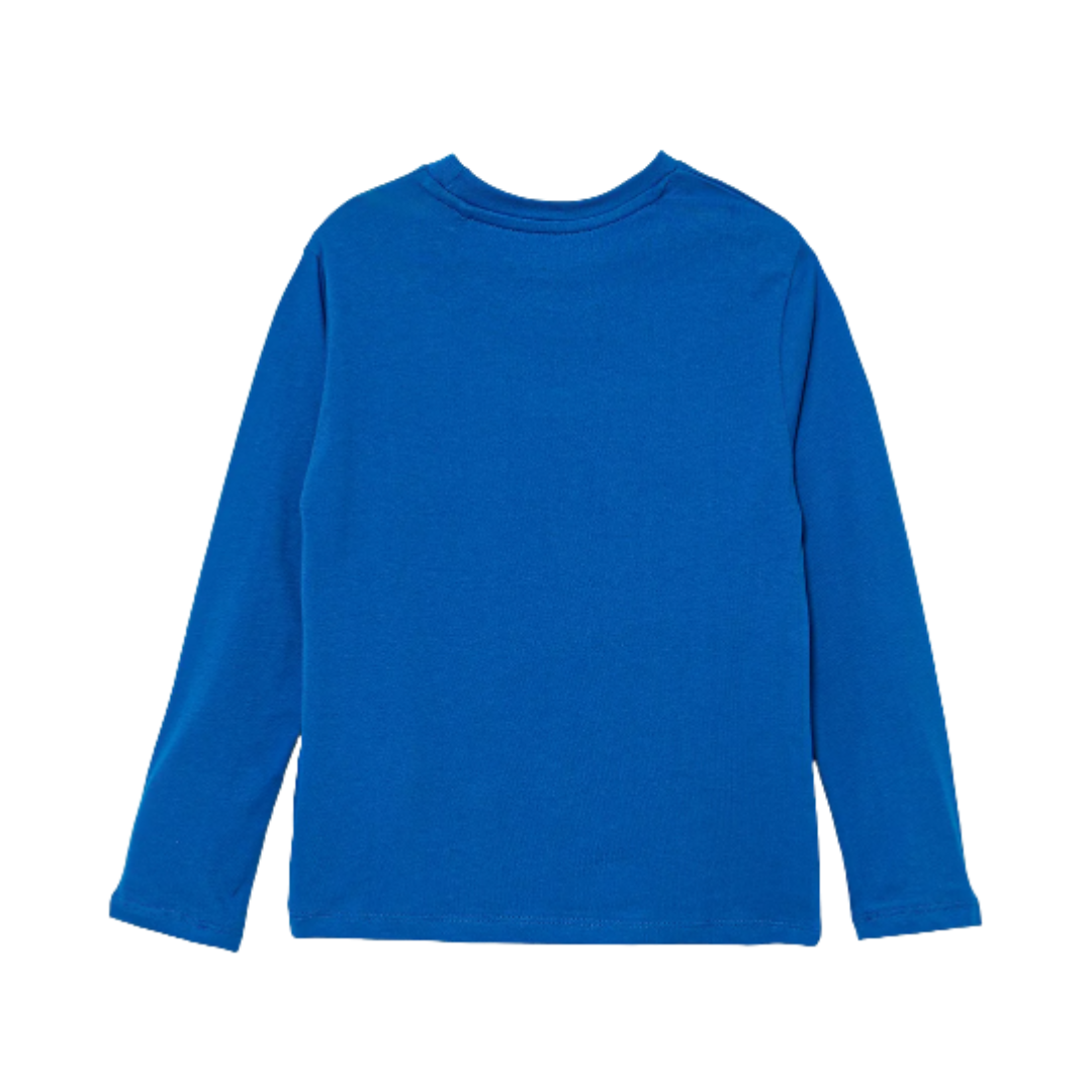 Guess - Blue Triangular Face Top