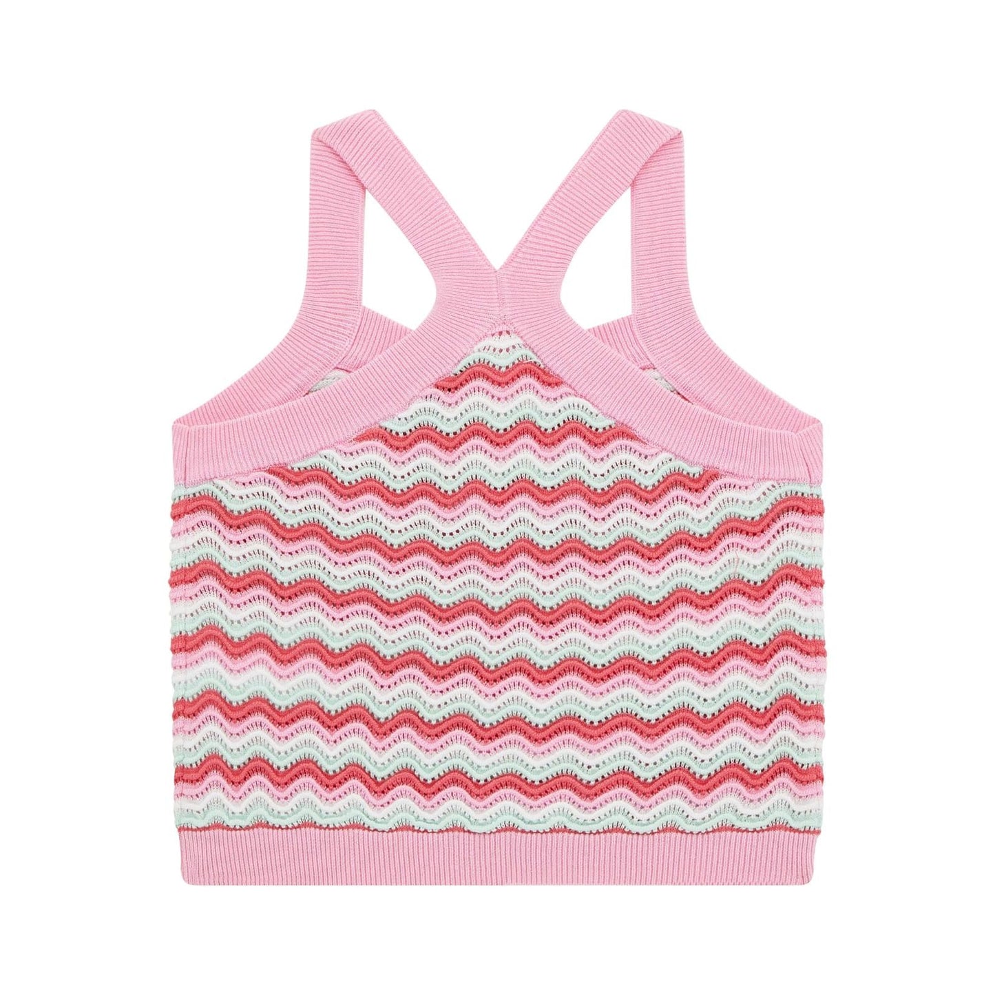 Guess - Summer Colourful Crop Blouse