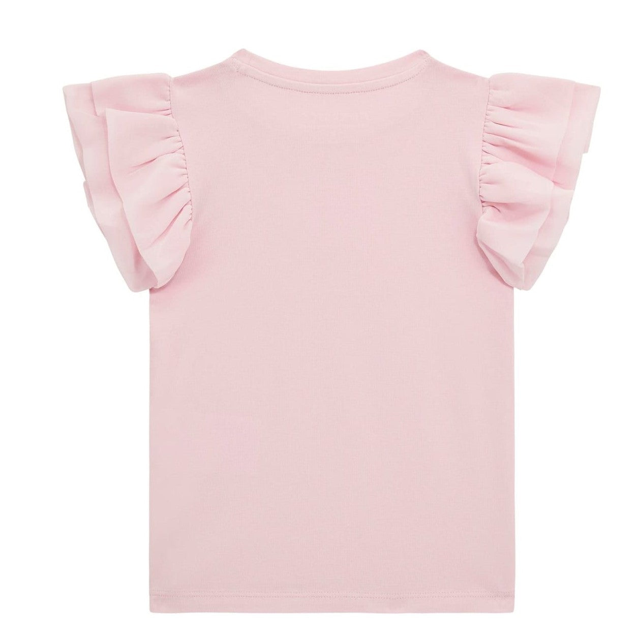 Guess - Pink Top with Open Sleeves