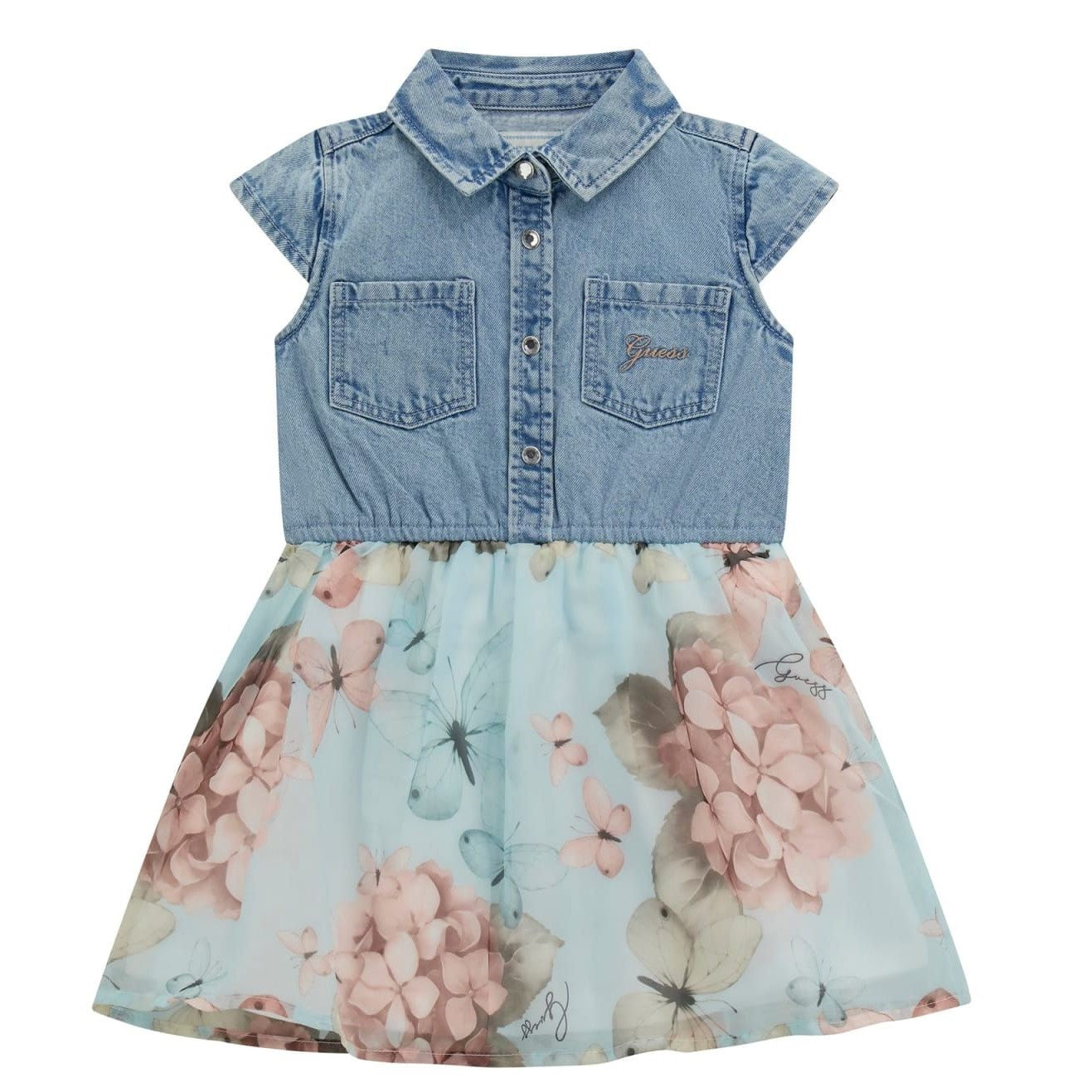 Guess - Girls Jeans Flowery Dress