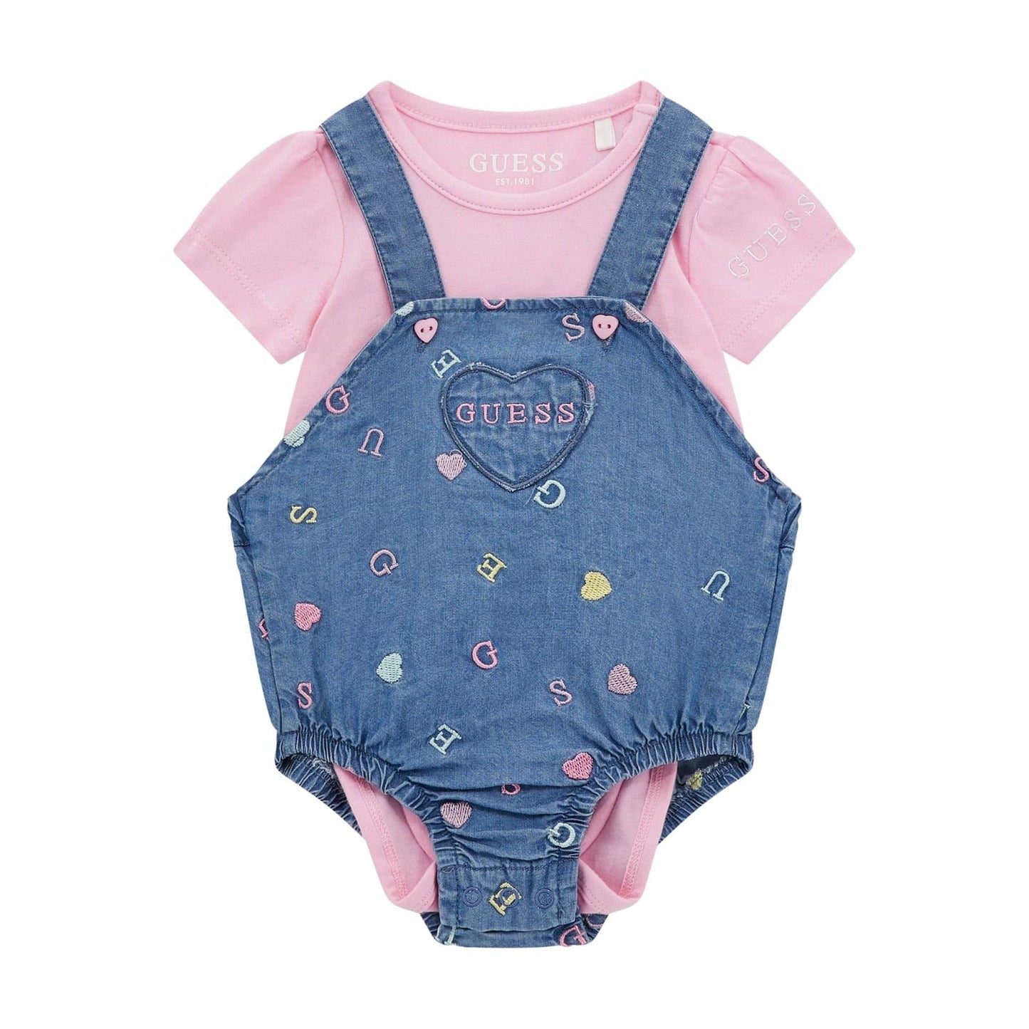 Guess - Baby Girls Jeans Logo Dress