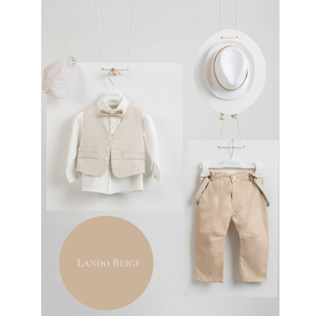 Christening Costume Code: S24 Lando Beige