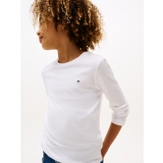 Tommy Hilfiger - White Basic TH Top