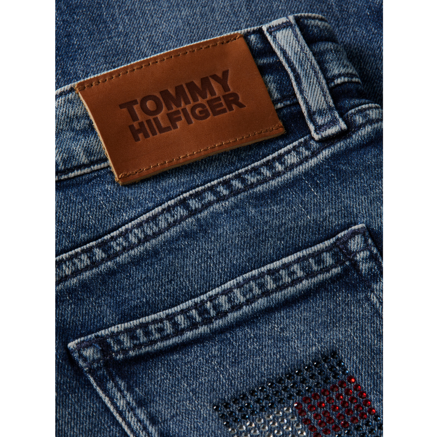 Tommy Hilfiger - Back Flag Girls Jeans