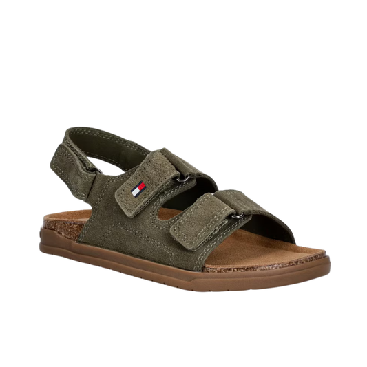 Tommy Hilfiger - Khaki TH Sandals