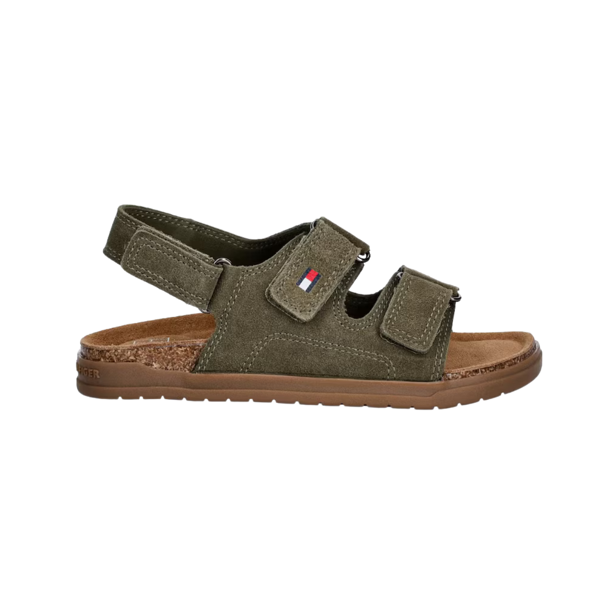 Tommy Hilfiger - Khaki TH Sandals