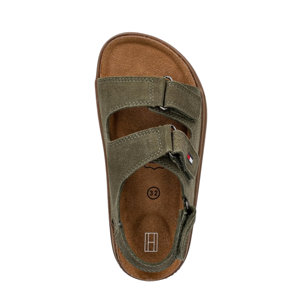 Tommy Hilfiger - Khaki TH Sandals