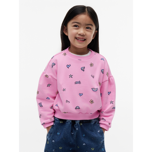 Tommy Hilfiger - Pink Cotton TH Sweatshirt