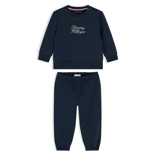 Tommy Hilfiger - Blue Cotton Boys Tracksuit