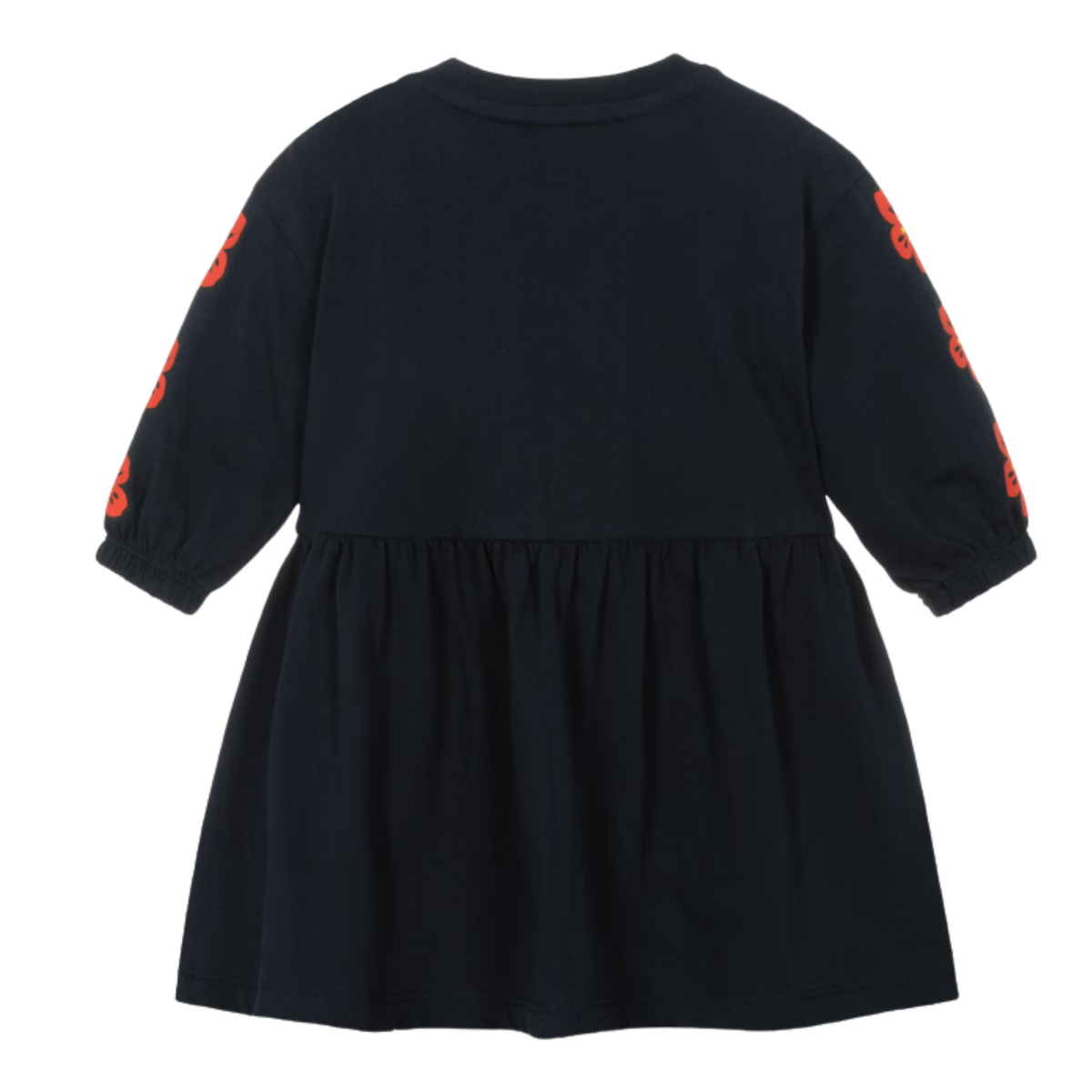 KENZO - Blue Cotton Flowery Dress