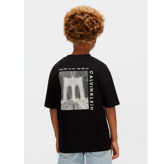 Calvin Klein - Black Bridge Logo Top