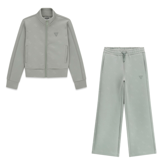 Guess - Light Green Girls Punta Tracksuit