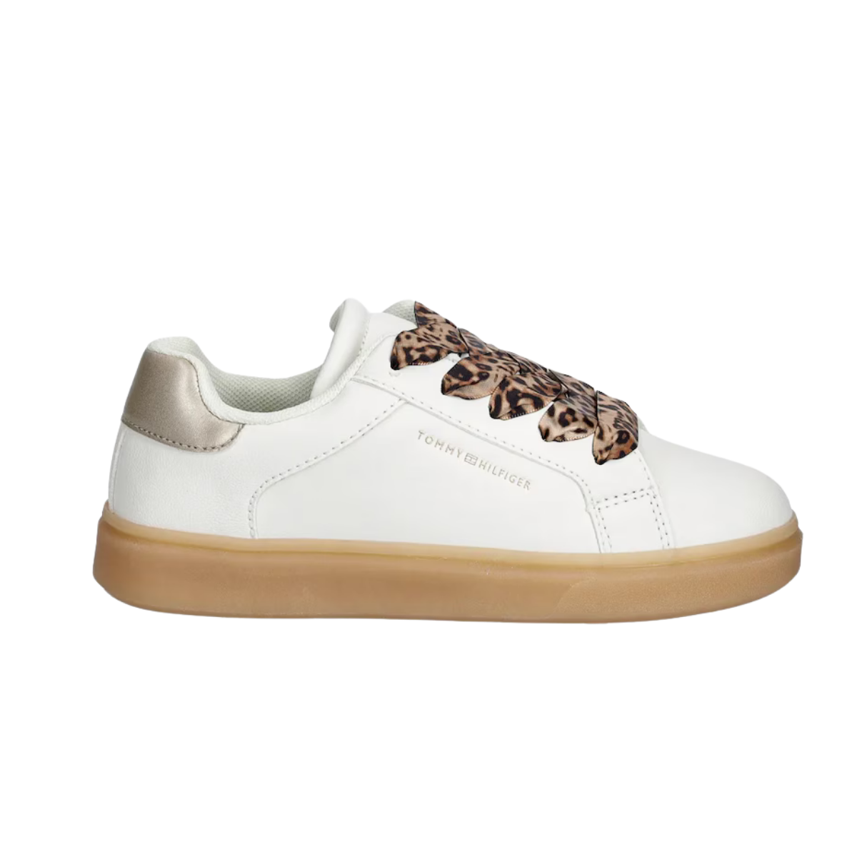 Tommy Hilfiger - White Leopard  Sneakers