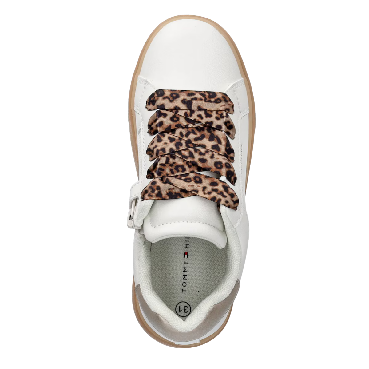 Tommy Hilfiger - White Leopard  Sneakers
