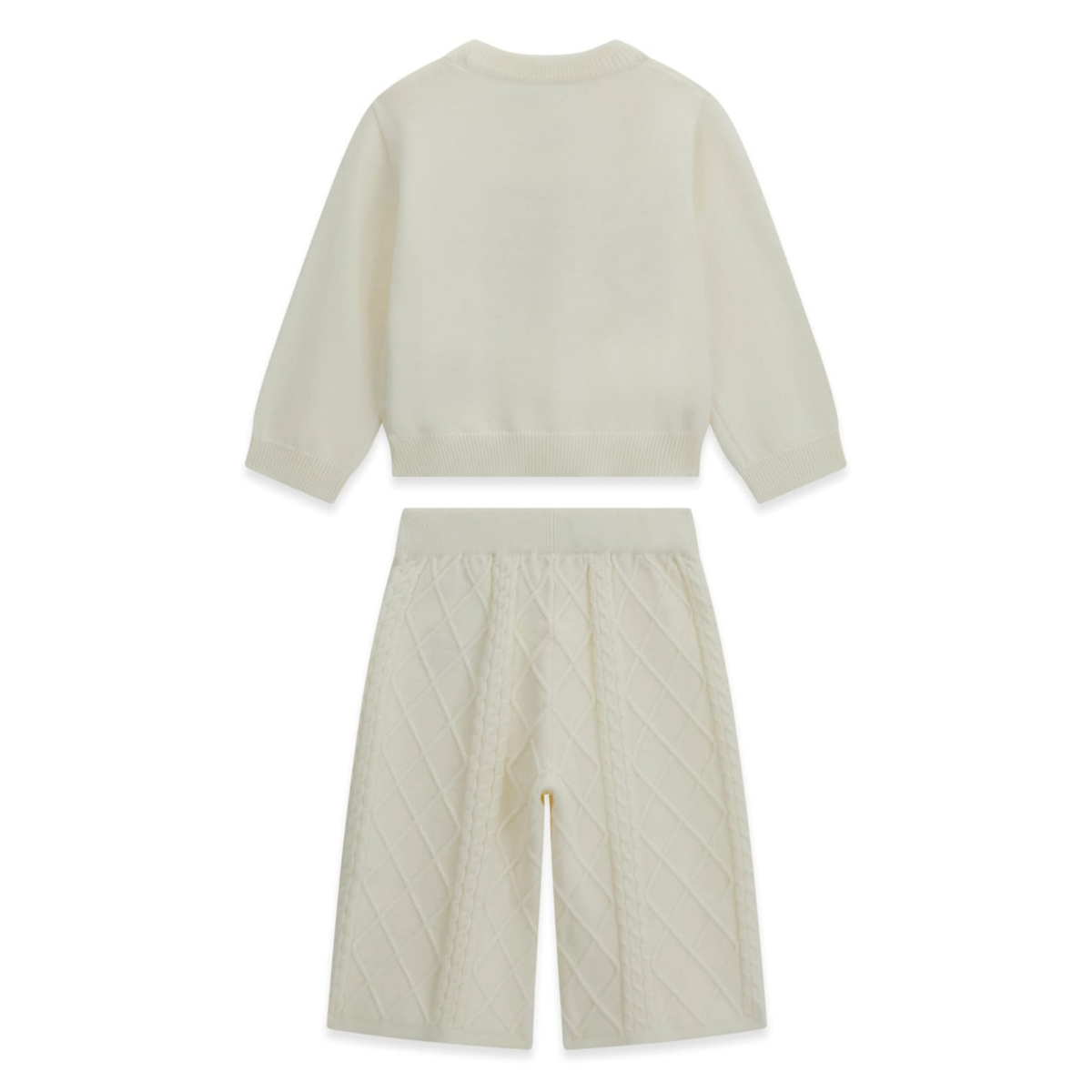 Guess - Ivory Knitted Baby Girls Set
