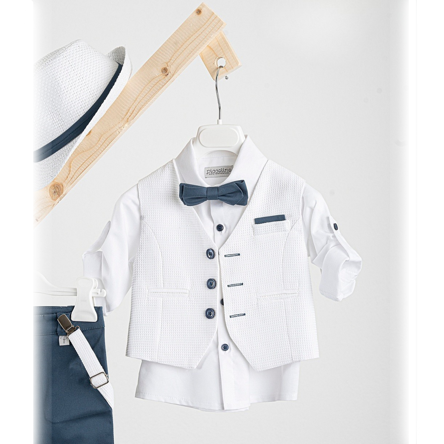 Κουστούμι Βάπτισης - Κωδικός: S26 Lorenzo Cobalt