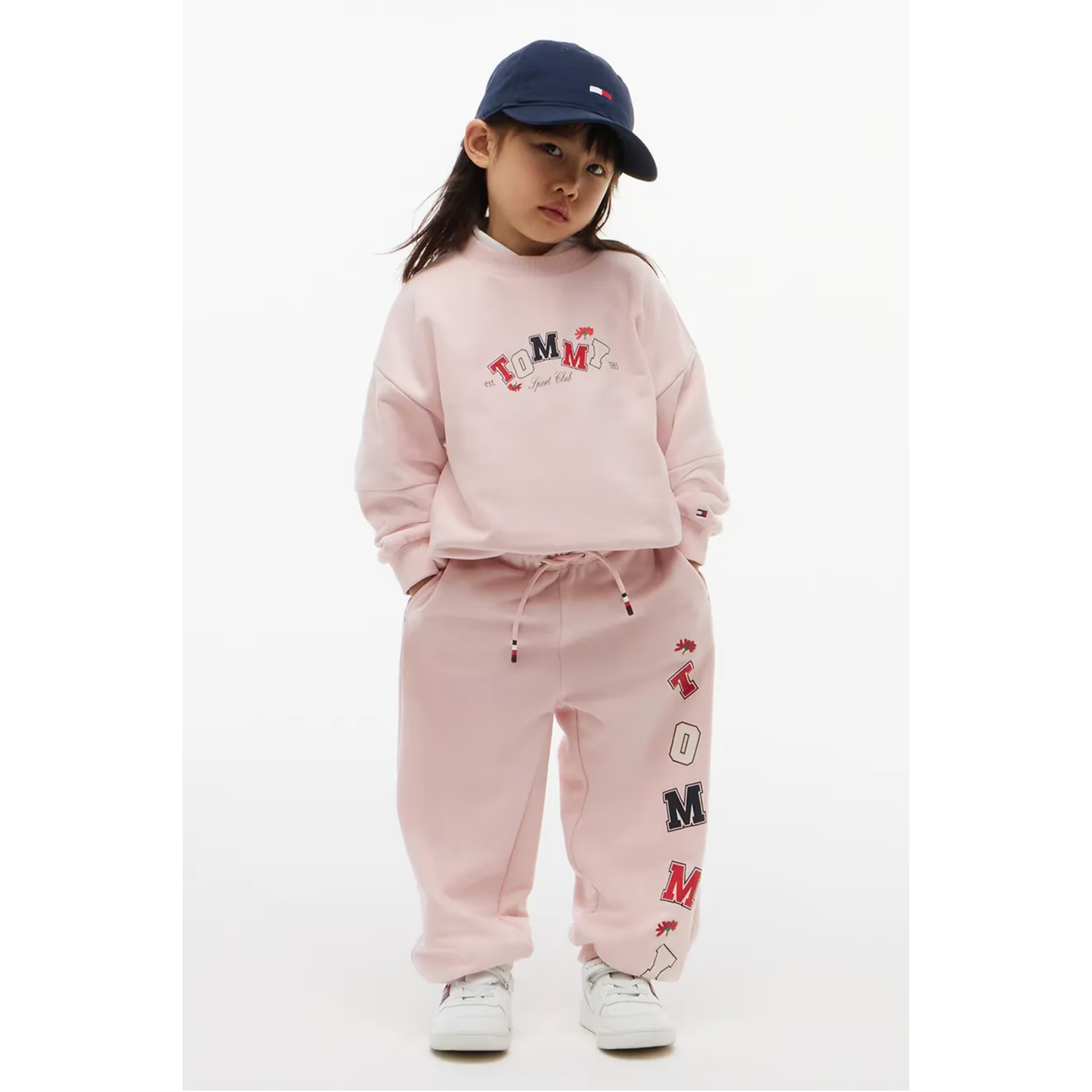 Tommy Hilfiger - Pink Tommy Cotton Sweatshirt