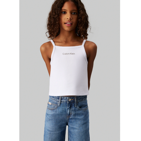 Calvin Klein - White Punto CK Blouse