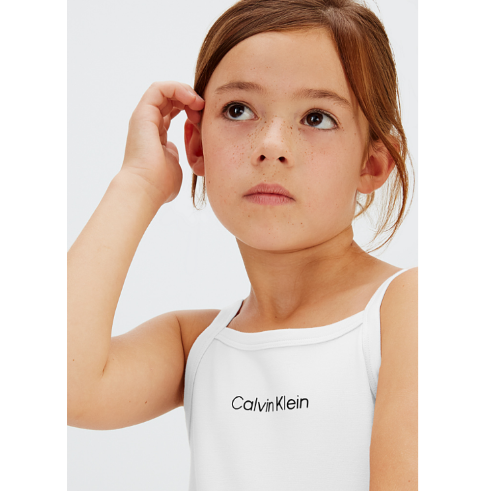 Calvin Klein - White Punto CK Blouse